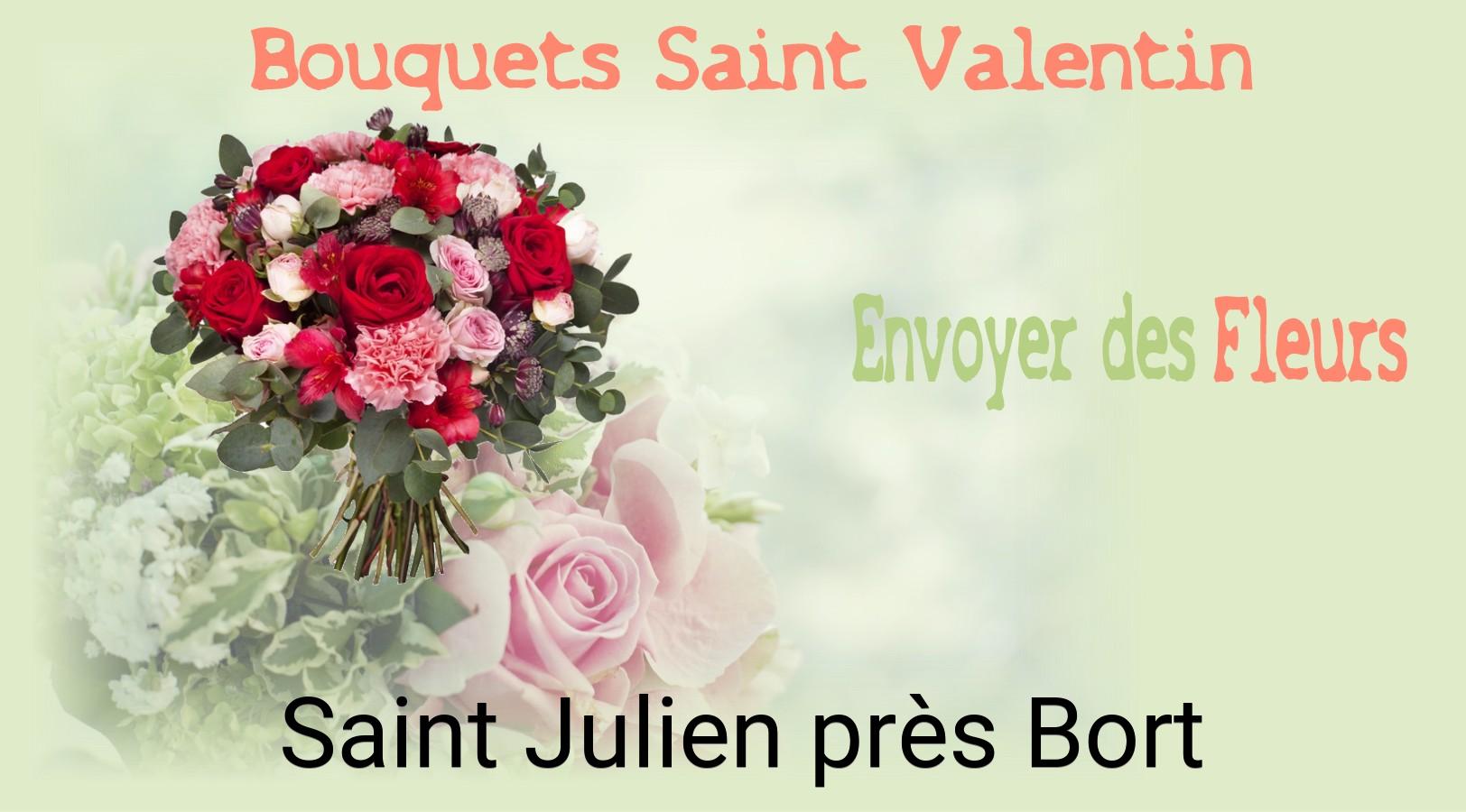 Roses de Saint-Valentin livrées à Saint-Julien-près-Bort